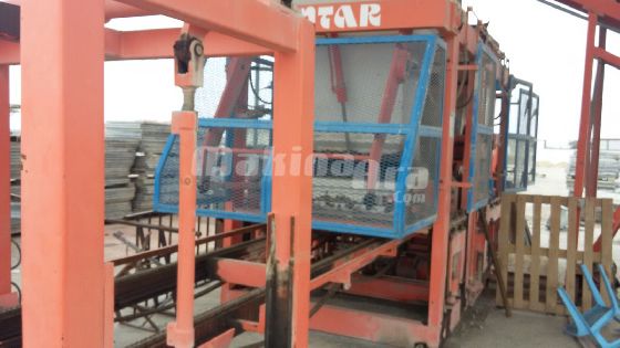 YONTAR KPM 25 (TEK SIRA) BETON PARKE MAKİNASI