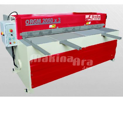 2050 x 3mm Rediktörlü Giyotin Makas - Guillotine Machines