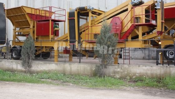  Mobil Konkasör Primer Kırma Eleme DRAGON 6000 